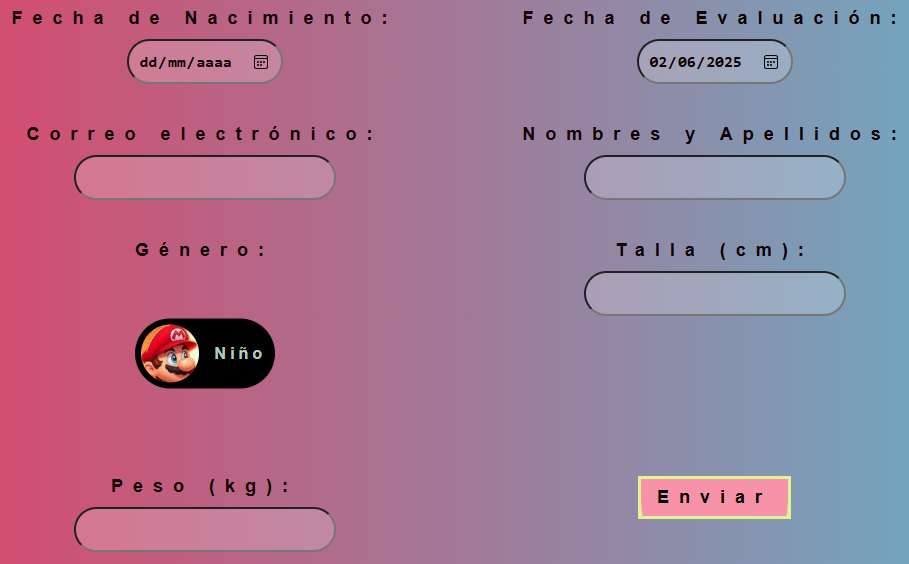 Formulario simplificado